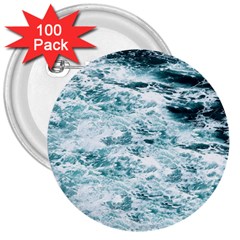 Ocean Wave 3  Buttons (100 Pack)  by Jack14