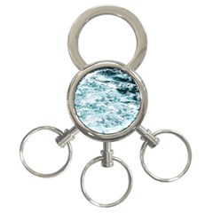 Ocean Wave 3-ring Key Chain by Jack14