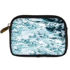Ocean Wave Digital Camera Leather Case by Jack14