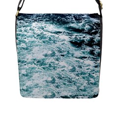 Ocean Wave Flap Closure Messenger Bag (l) by Jack14