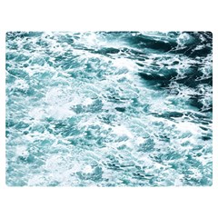 Ocean Wave Two Sides Premium Plush Fleece Blanket (extra Small) by Jack14