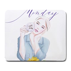 Monday 1 Large Mousepad by SychEva