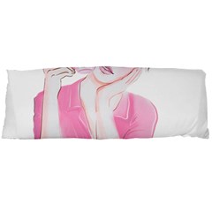 Girl Pink Body Pillow Case Dakimakura (two Sides) by SychEva