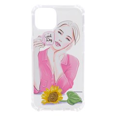 Girl Pink iPhone 13 TPU UV Print Case