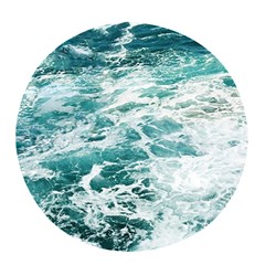 Blue Crashing Ocean Wave Pop Socket (white) by Jack14