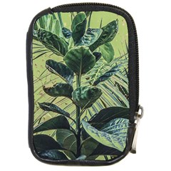 Botanical Tropical Motif Photo Art Compact Camera Leather Case by dflcprintsclothing