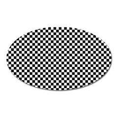 Space Patterns Oval Magnet by Amaryn4rt