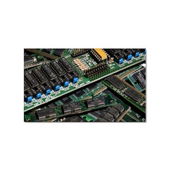 Computer Ram Tech - Sticker Rectangular (10 Pack) by Amaryn4rt