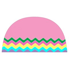 Easter Chevron Pattern Stripes Anti Scalding Pot Cap