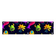 Space Patterns Banner And Sign 4  X 1  by Amaryn4rt