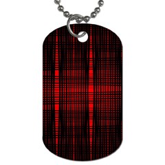 Black And Red Backgrounds Dog Tag (two Sides) by Amaryn4rt