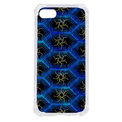 Blue Bee Hive Pattern Iphone Se by Amaryn4rt