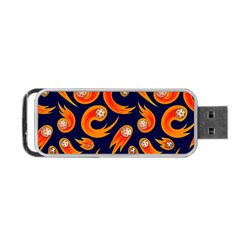 Space Patterns Pattern Portable Usb Flash (two Sides) by Amaryn4rt