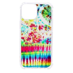 Pattern Decorated Schoolbus Tie Dye Iphone 13 Mini Tpu Uv Print Case by Amaryn4rt