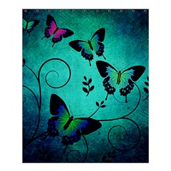 Texture Butterflies Background Shower Curtain 60  X 72  (medium)  by Amaryn4rt