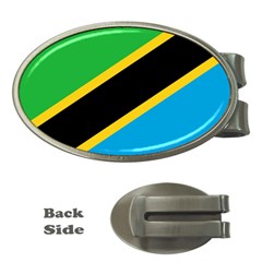 Flag Of Tanzania Money Clips (oval)  by Amaryn4rt