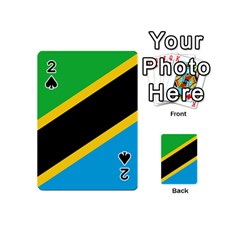 Flag Of Tanzania Playing Cards 54 Designs (mini) by Amaryn4rt