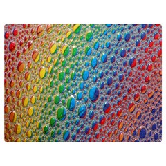 Bubbles Rainbow Colourful Colors Premium Plush Fleece Blanket (extra Small) by Amaryn4rt