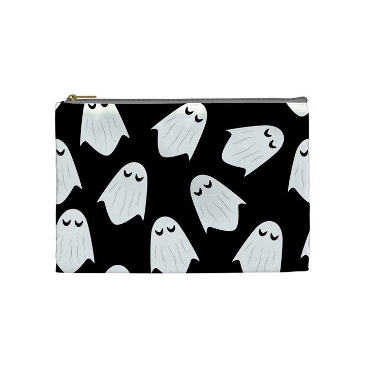 Ghost Halloween Pattern Cosmetic Bag (Medium)