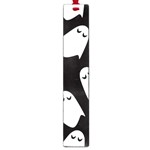 Ghost Halloween Pattern Large Book Marks Front