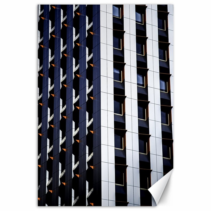 Architecture-building-pattern Canvas 24  x 36 