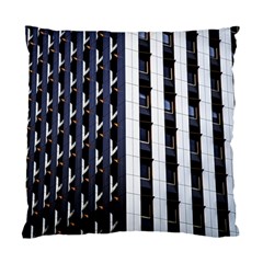 Architecture-building-pattern Standard Cushion Case (one Side) by Amaryn4rt