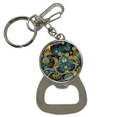 Retro Ethnic Background Pattern Vector Bottle Opener Key Chain by Amaryn4rt