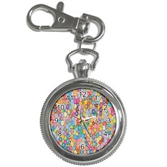 Sakura-cherry-blossom-floral Key Chain Watches by Amaryn4rt