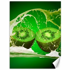 Kiwi Fruit Vitamins Healthy Cut Canvas 36  X 48  by Amaryn4rt