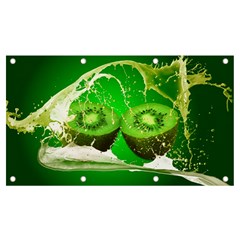 Kiwi Fruit Vitamins Healthy Cut Banner and Sign 7  x 4 