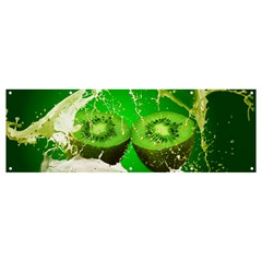 Kiwi Fruit Vitamins Healthy Cut Banner and Sign 12  x 4 