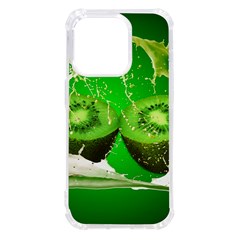 Kiwi Fruit Vitamins Healthy Cut iPhone 14 Pro TPU UV Print Case