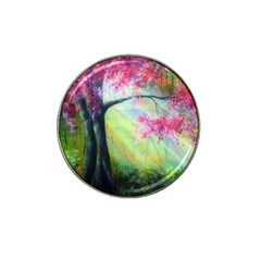 Forests Stunning Glimmer Paintings Sunlight Blooms Plants Love Seasons Traditional Art Flowers Sunsh Hat Clip Ball Marker (10 Pack) by Amaryn4rt