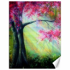 Forests Stunning Glimmer Paintings Sunlight Blooms Plants Love Seasons Traditional Art Flowers Sunsh Canvas 12  X 16  by Amaryn4rt