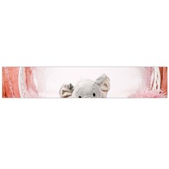 Elephant-heart-plush-vertical-toy Large Premium Plush Fleece Scarf  by Amaryn4rt