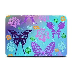 Butterfly Vector Background Small Doormat