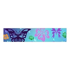 Butterfly Vector Background Velvet Scrunchie