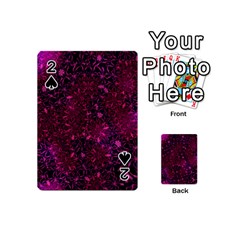 Retro-flower-pattern-design-batik- Playing Cards 54 Designs (mini) by Amaryn4rt