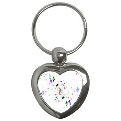 Star-structure-many-repetition- Key Chain (heart)