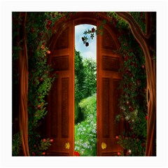 Beautiful World Entry Door Fantasy Medium Glasses Cloth by Amaryn4rt