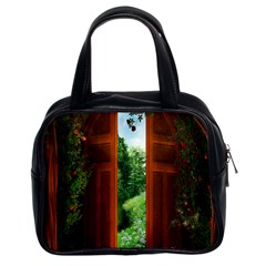 Beautiful World Entry Door Fantasy Classic Handbag (two Sides) by Amaryn4rt