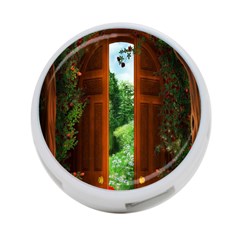 Beautiful World Entry Door Fantasy 4-port Usb Hub (two Sides) by Amaryn4rt