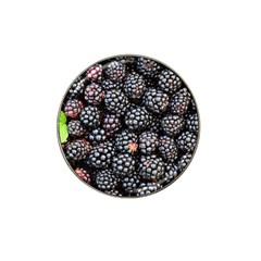 Blackberries-background-black-dark Hat Clip Ball Marker by Amaryn4rt