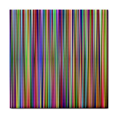 Striped-stripes-abstract-geometric Tile Coaster