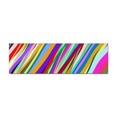 Multi-color Tangled Ribbons Background Wallpaper Sticker Bumper (10 Pack) by Amaryn4rt