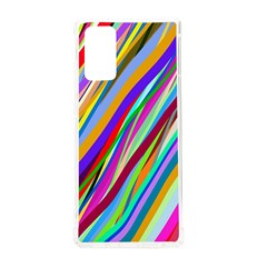 Multi-color Tangled Ribbons Background Wallpaper Samsung Galaxy Note 20 Tpu Uv Case by Amaryn4rt