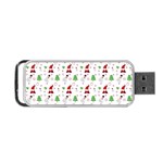 Santa Claus Snowman Christmas Xmas Portable USB Flash (Two Sides) Front