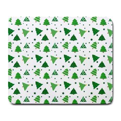 Christmas Trees Pattern Design Pattern Large Mousepad by Amaryn4rt