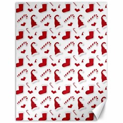 Christmas Template Advent Cap Canvas 12  X 16  by Amaryn4rt