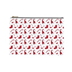 Christmas Template Advent Cap Cosmetic Bag (large) by Amaryn4rt